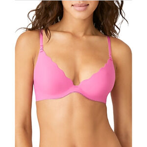 B.tempt'd by Wacoal Women B.wow'd Push-up Bra Cone Flower Size 34DD